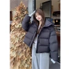 Shangchu 90 White duck Down Puff Down jacket for women 2025 New style hooded bread jacket thickened down jacket Pinghu Specification image